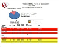 Customer Status Report